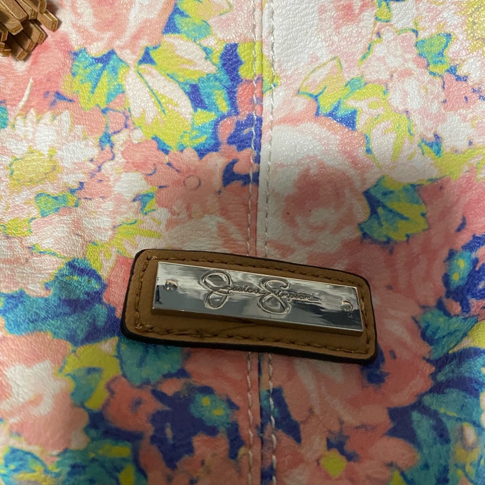Jessica Simpson floral purse
